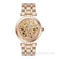 Fashion skeleton women's Mechanical Watch